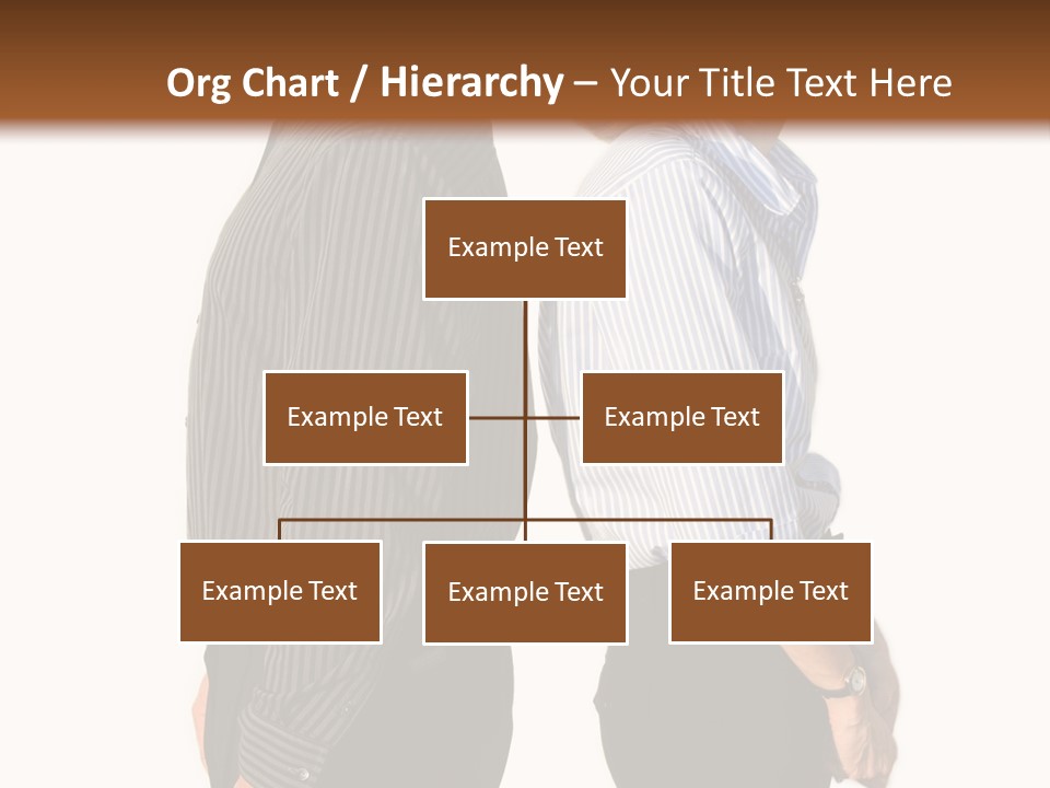 A Couple Of People Standing Next To Each Other PowerPoint Template