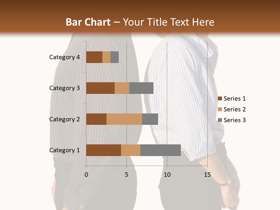 A Couple Of People Standing Next To Each Other PowerPoint Template