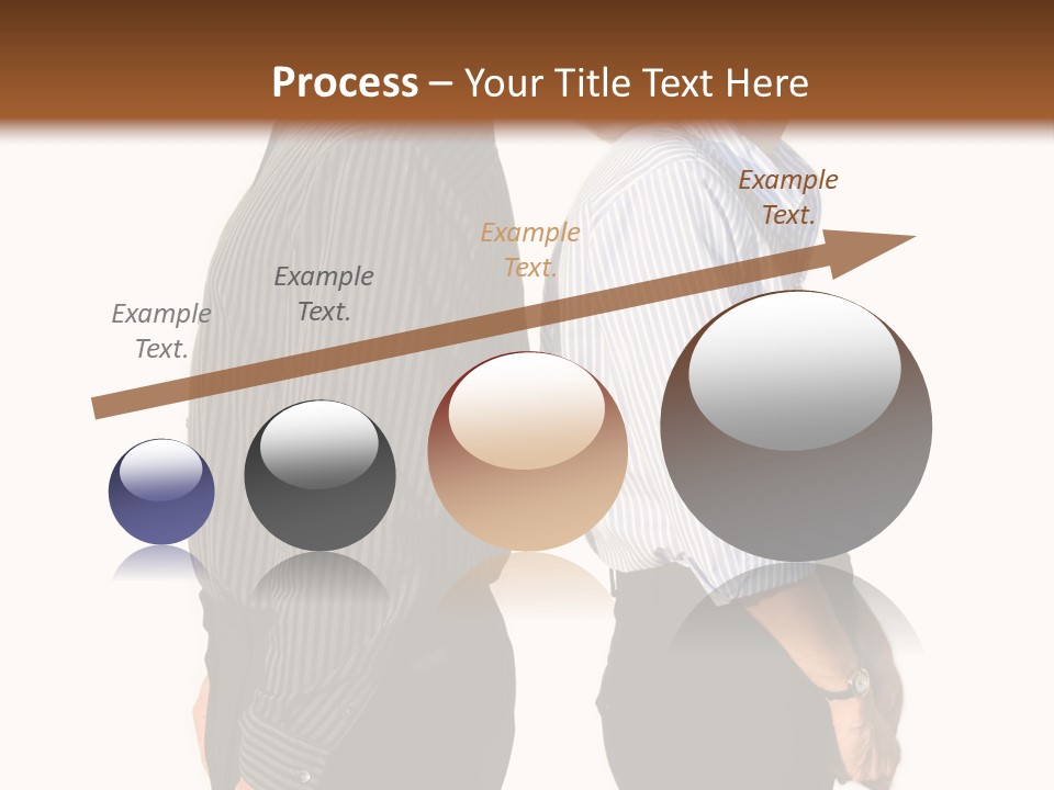 A Couple Of People Standing Next To Each Other PowerPoint Template
