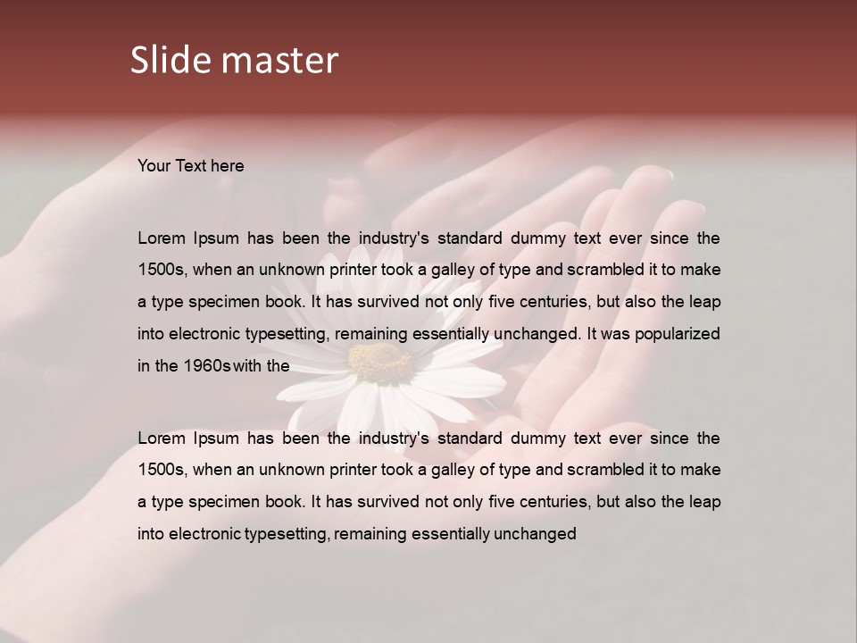 Fastened Eyes PowerPoint Template