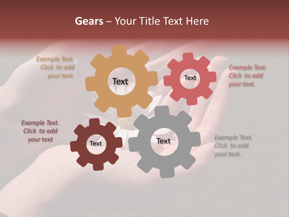 Fastened Eyes PowerPoint Template