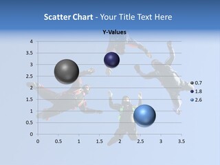 Four Skydivers Building A Star Formation PowerPoint Template