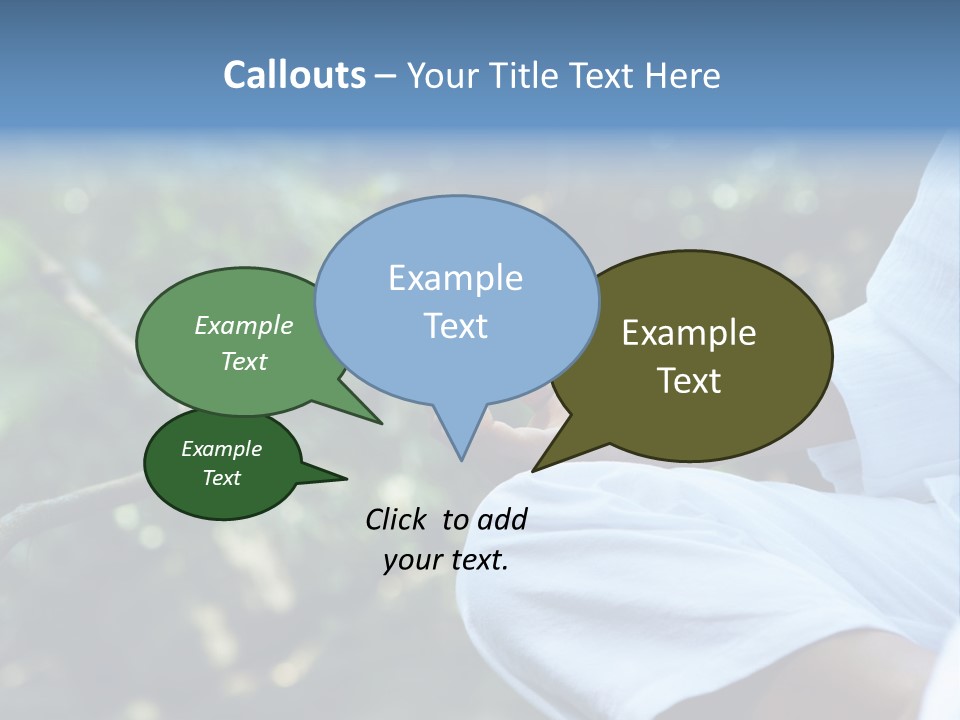 Fragment Like Image Of Young Woman Practicing Yoga In Tropic Environment PowerPoint Template