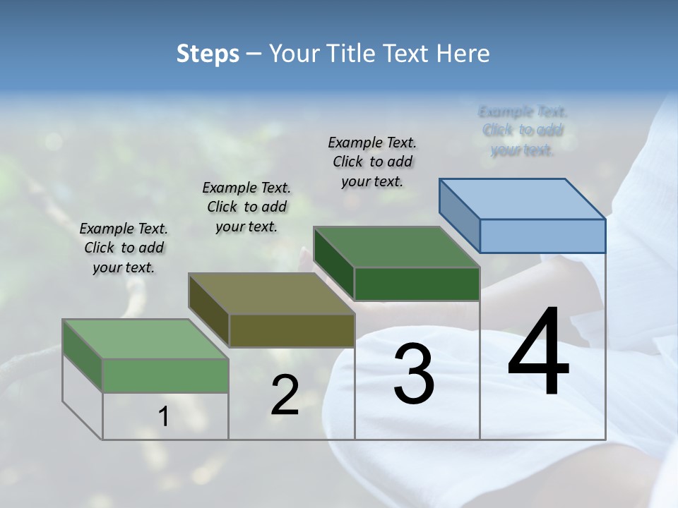 Fragment Like Image Of Young Woman Practicing Yoga In Tropic Environment PowerPoint Template