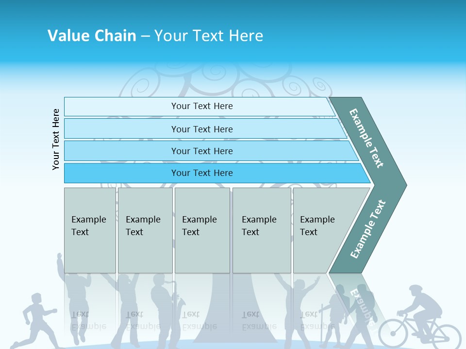Outdoor Fun With A Tree PowerPoint Template