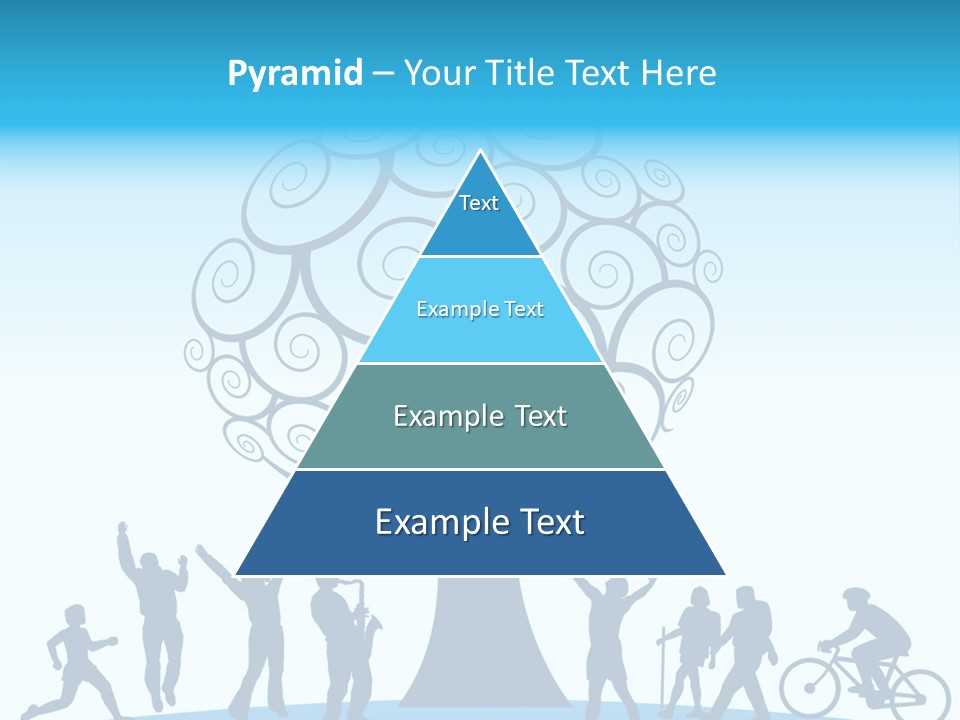 Outdoor Fun With A Tree PowerPoint Template