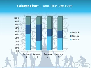 Outdoor Fun With A Tree PowerPoint Template