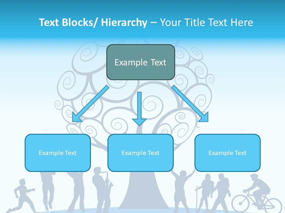 Outdoor Fun With A Tree PowerPoint Template