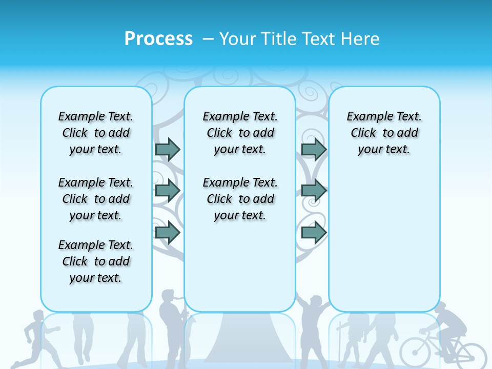 Outdoor Fun With A Tree PowerPoint Template