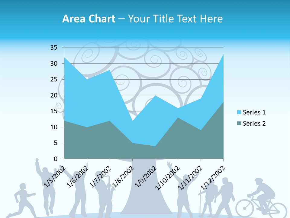 Outdoor Fun With A Tree PowerPoint Template