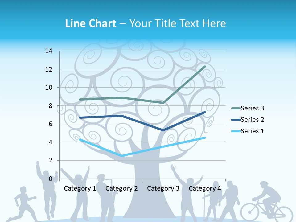 Outdoor Fun With A Tree PowerPoint Template