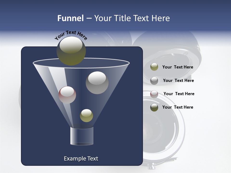 Round Stairway In The Middle Of Office Building PowerPoint Template