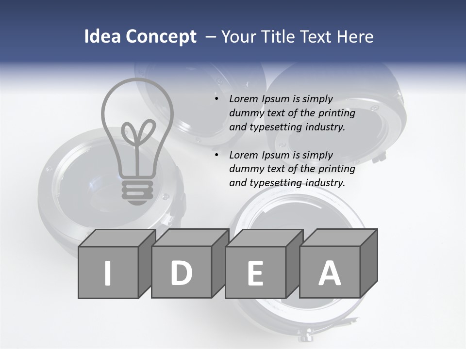 Round Stairway In The Middle Of Office Building PowerPoint Template