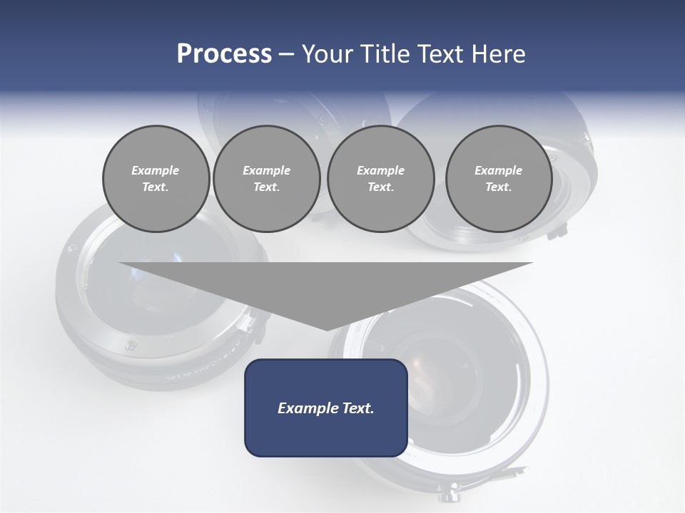Round Stairway In The Middle Of Office Building PowerPoint Template