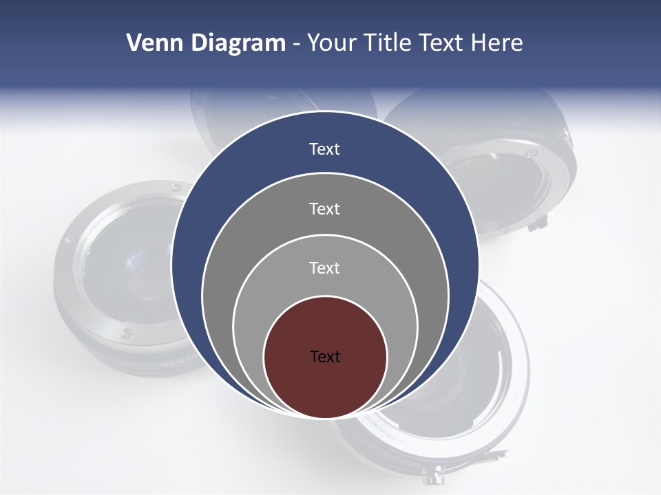 Round Stairway In The Middle Of Office Building PowerPoint Template