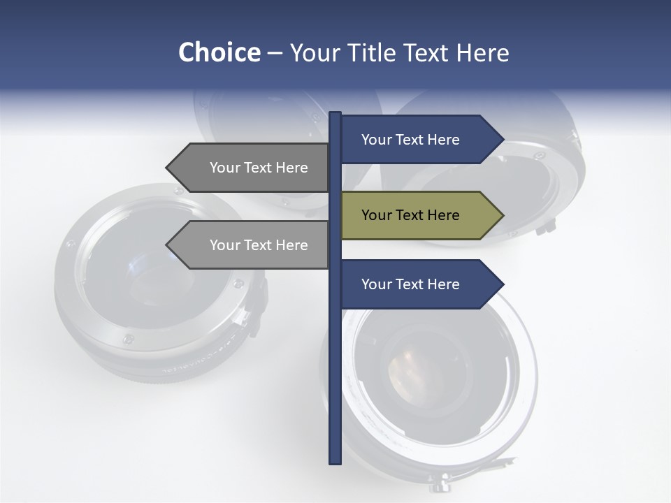 Round Stairway In The Middle Of Office Building PowerPoint Template
