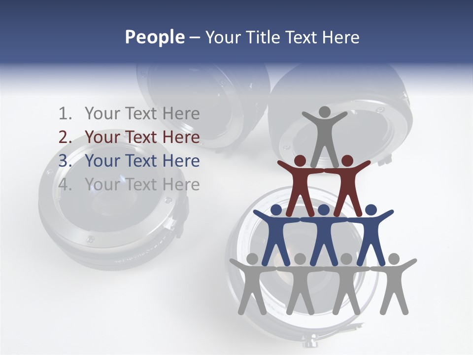 Round Stairway In The Middle Of Office Building PowerPoint Template