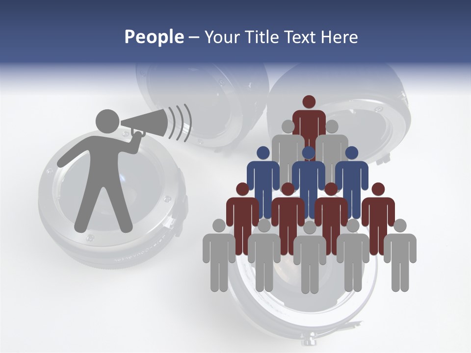 Round Stairway In The Middle Of Office Building PowerPoint Template