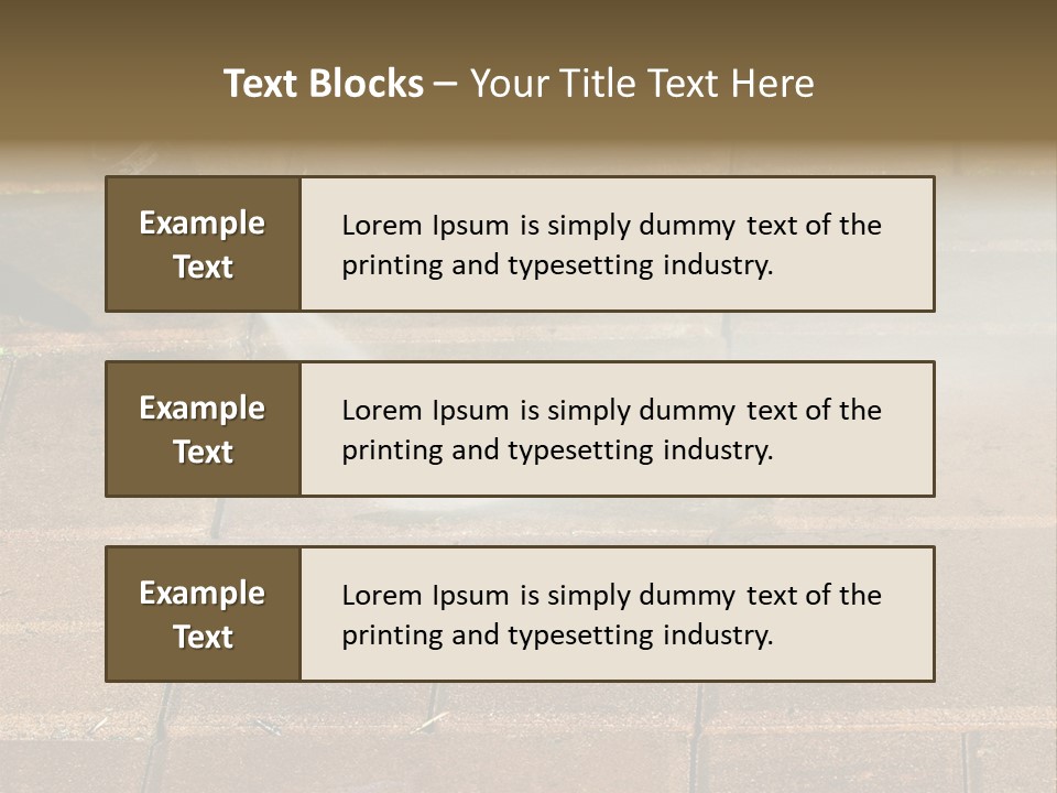 Cleaning Dirty Patio With Pressure Washer PowerPoint Template