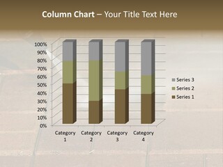 Cleaning Dirty Patio With Pressure Washer PowerPoint Template