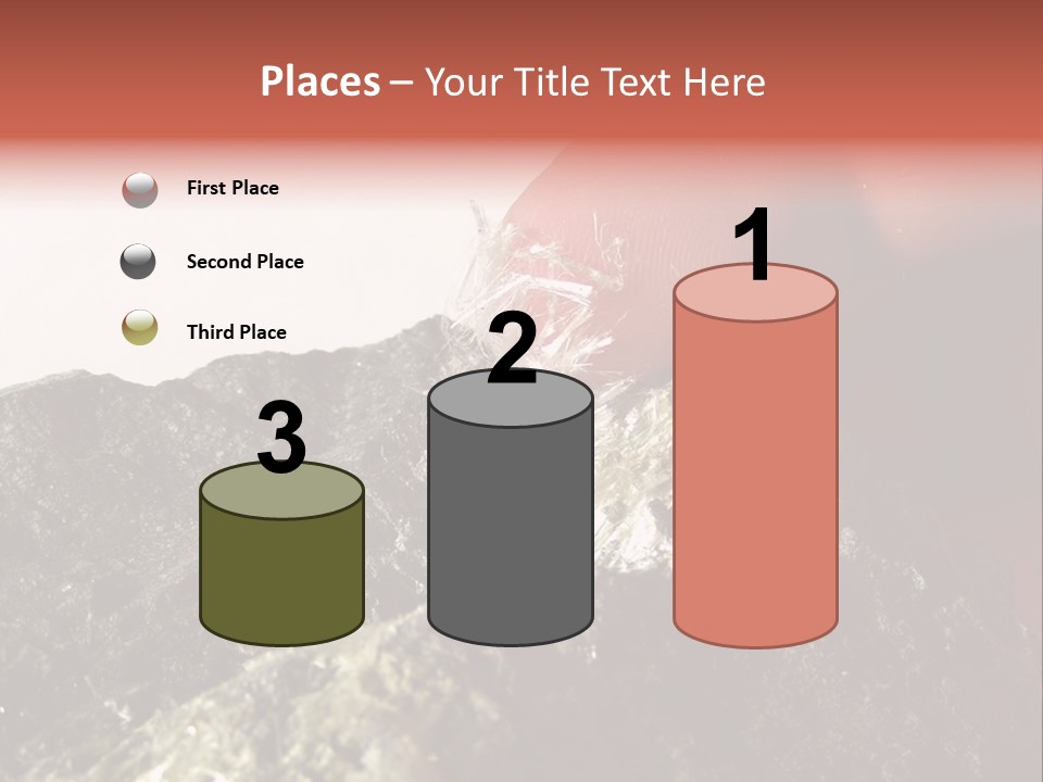 Natural Asbestos Fiber PowerPoint Template