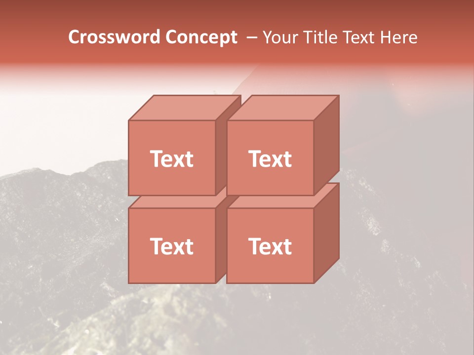 Natural Asbestos Fiber PowerPoint Template