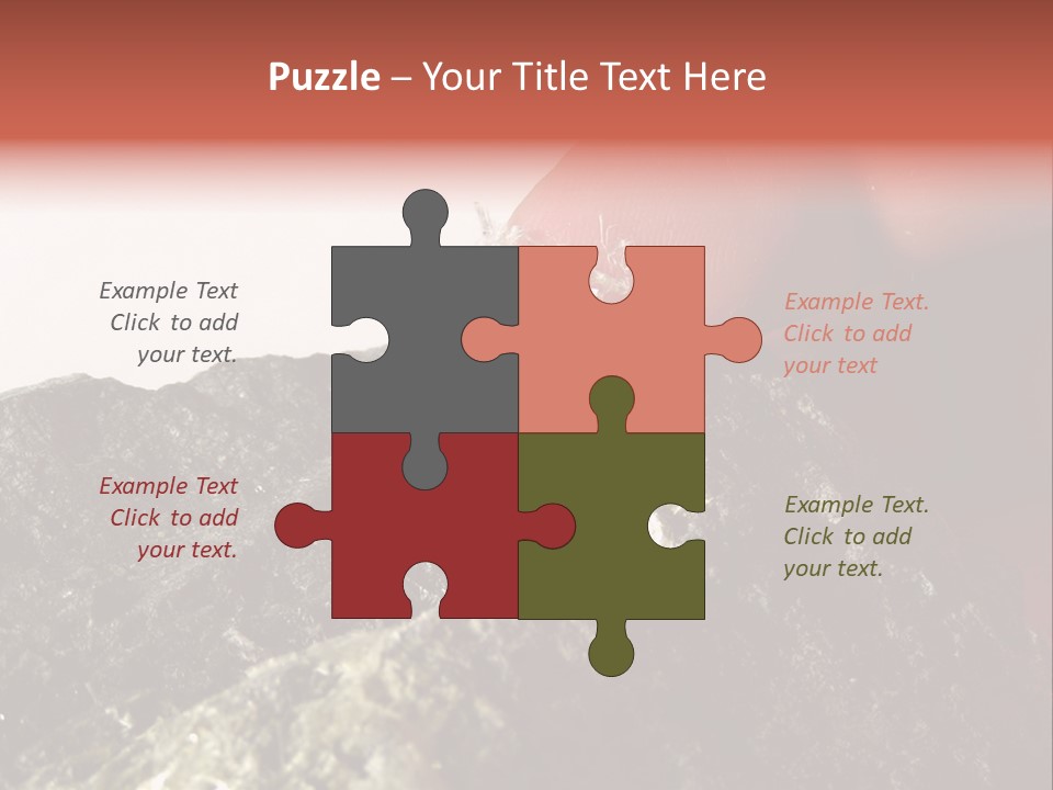 Natural Asbestos Fiber PowerPoint Template