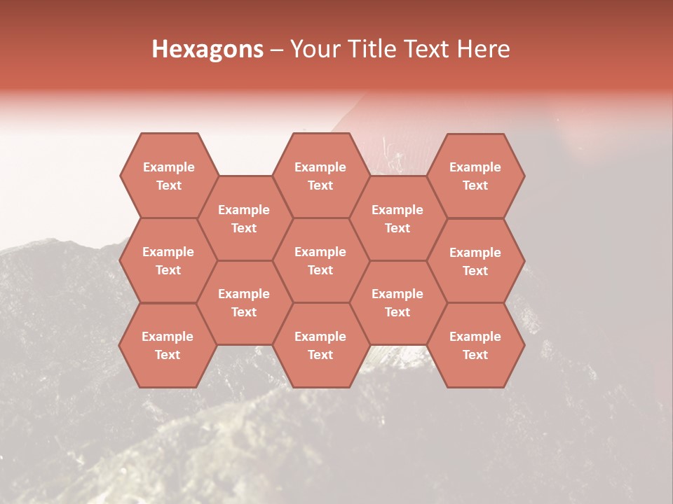 Natural Asbestos Fiber PowerPoint Template