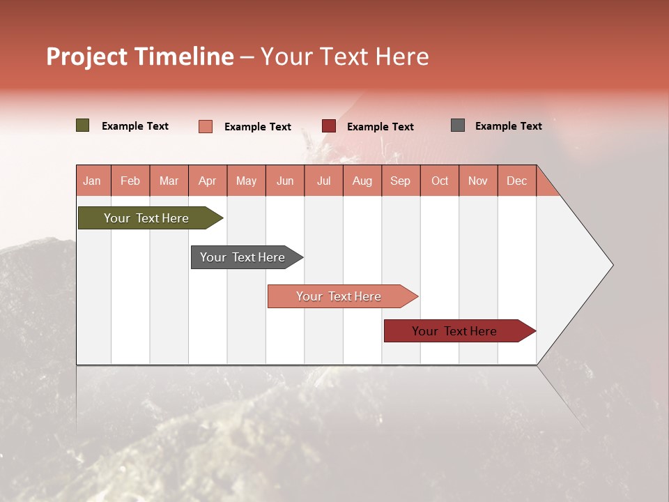 Natural Asbestos Fiber PowerPoint Template