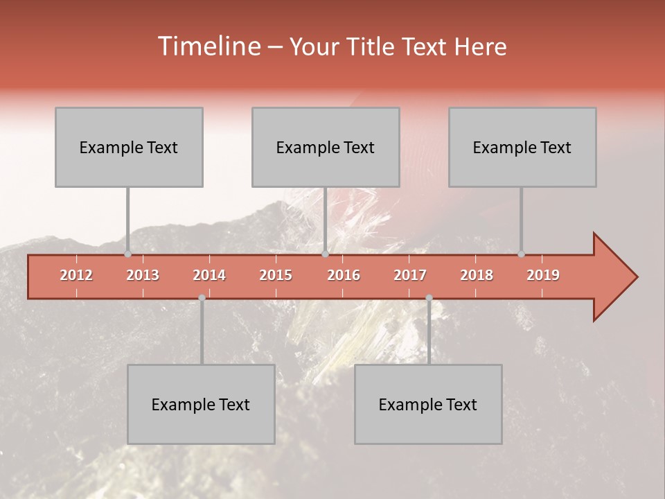 Natural Asbestos Fiber PowerPoint Template