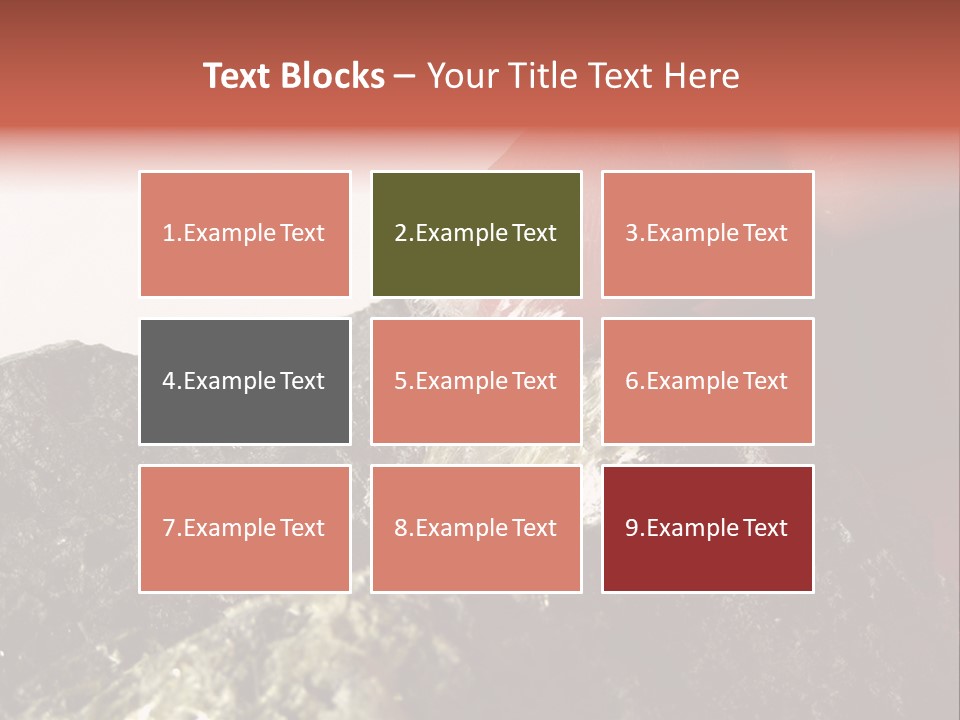 Natural Asbestos Fiber PowerPoint Template