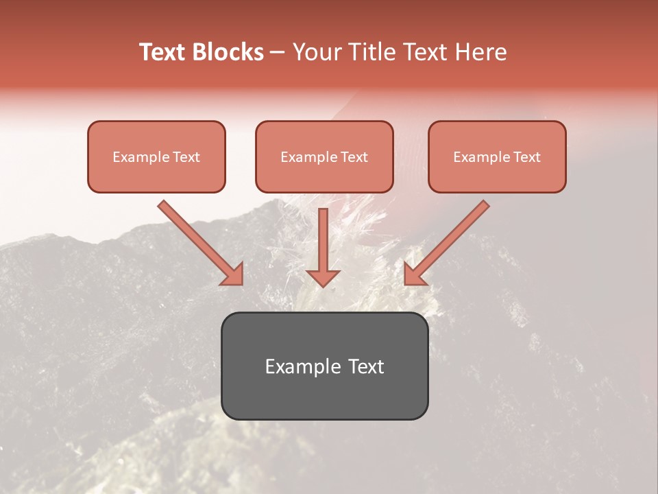 Natural Asbestos Fiber PowerPoint Template