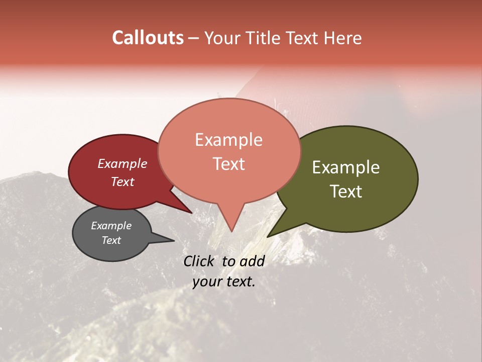 Natural Asbestos Fiber PowerPoint Template