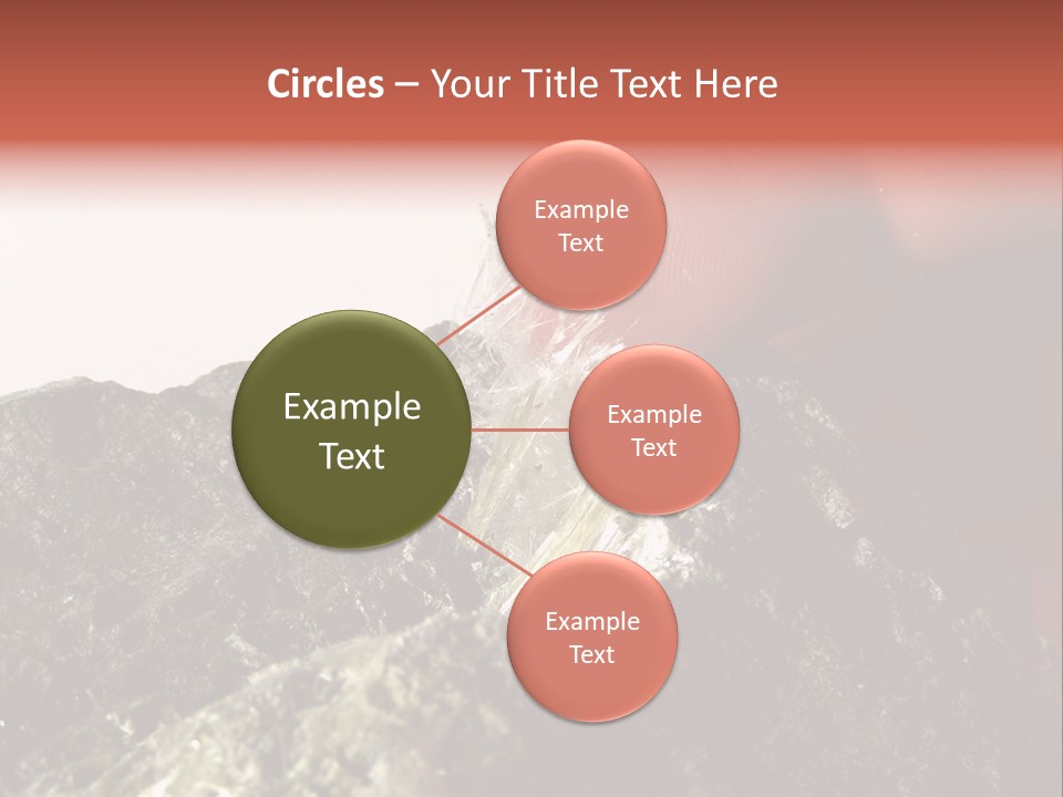 Natural Asbestos Fiber PowerPoint Template