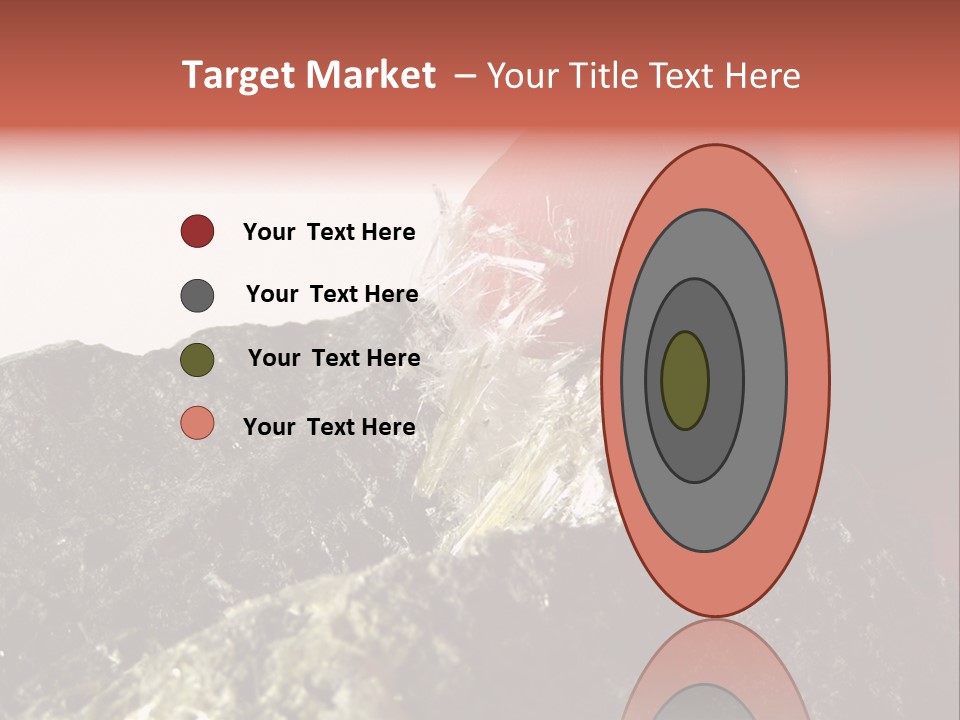 Natural Asbestos Fiber PowerPoint Template