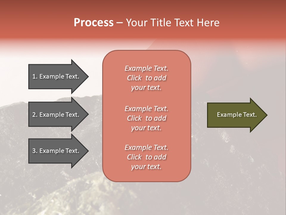Natural Asbestos Fiber PowerPoint Template