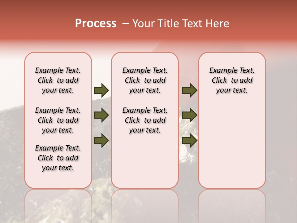 Natural Asbestos Fiber PowerPoint Template