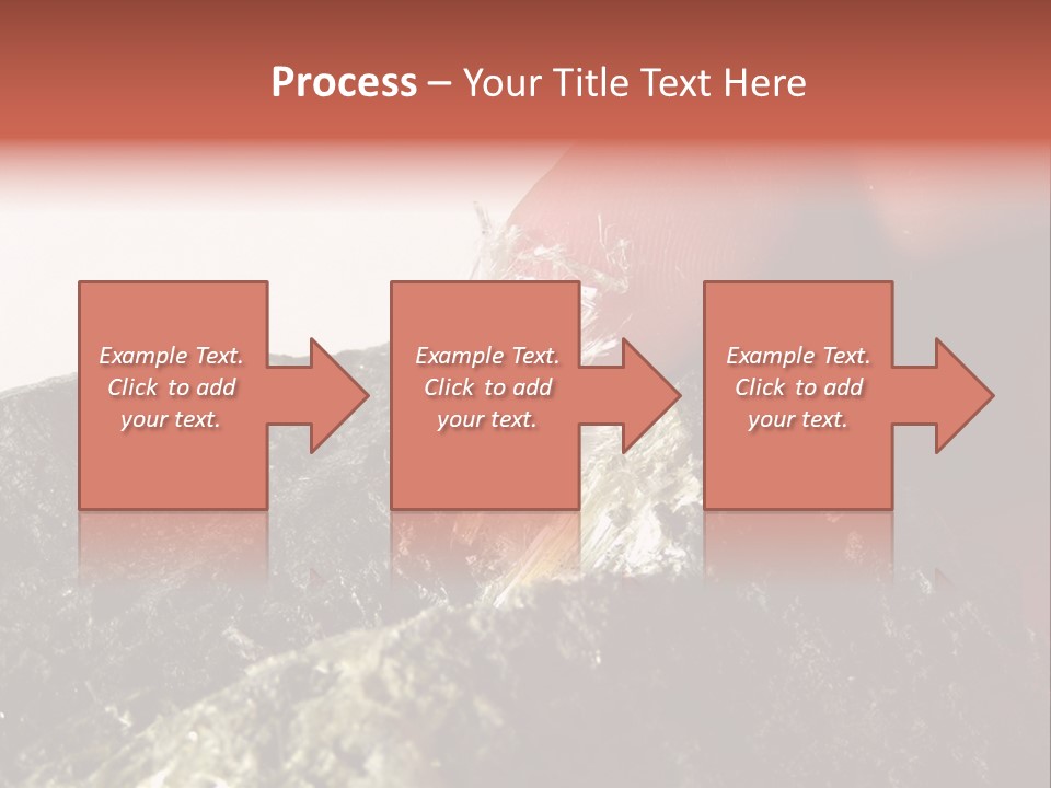 Natural Asbestos Fiber PowerPoint Template