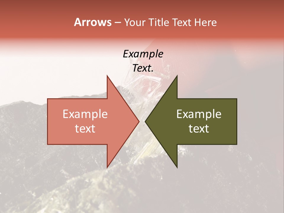Natural Asbestos Fiber PowerPoint Template