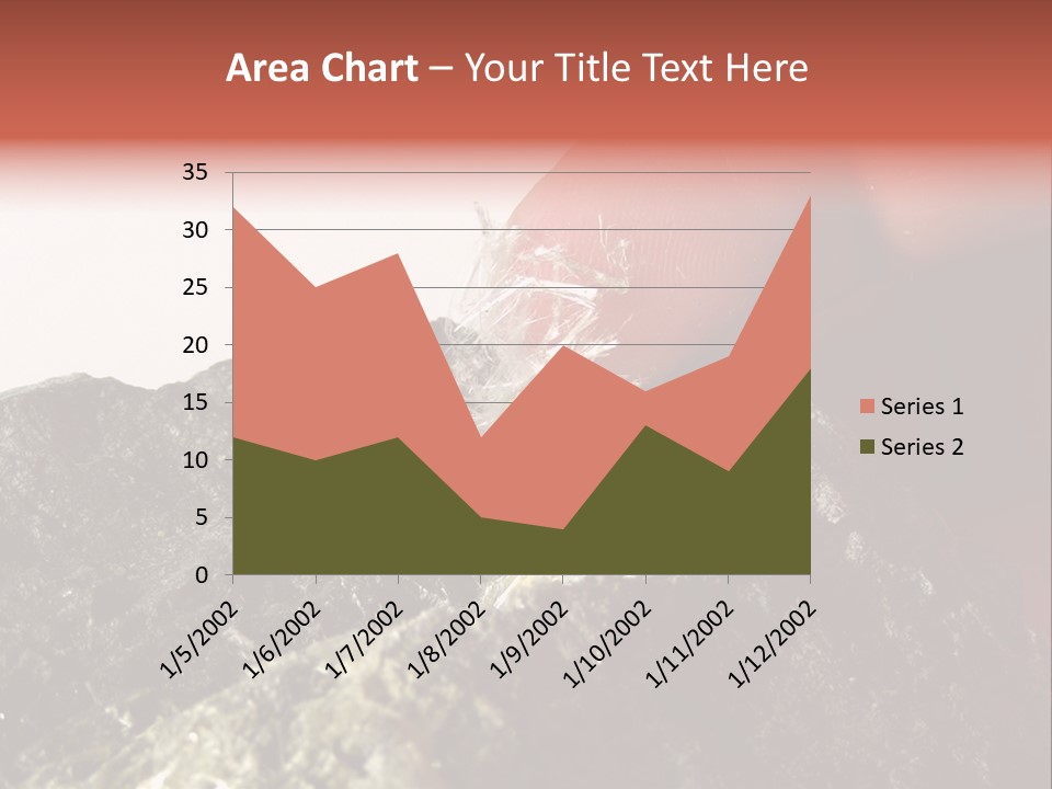Natural Asbestos Fiber PowerPoint Template