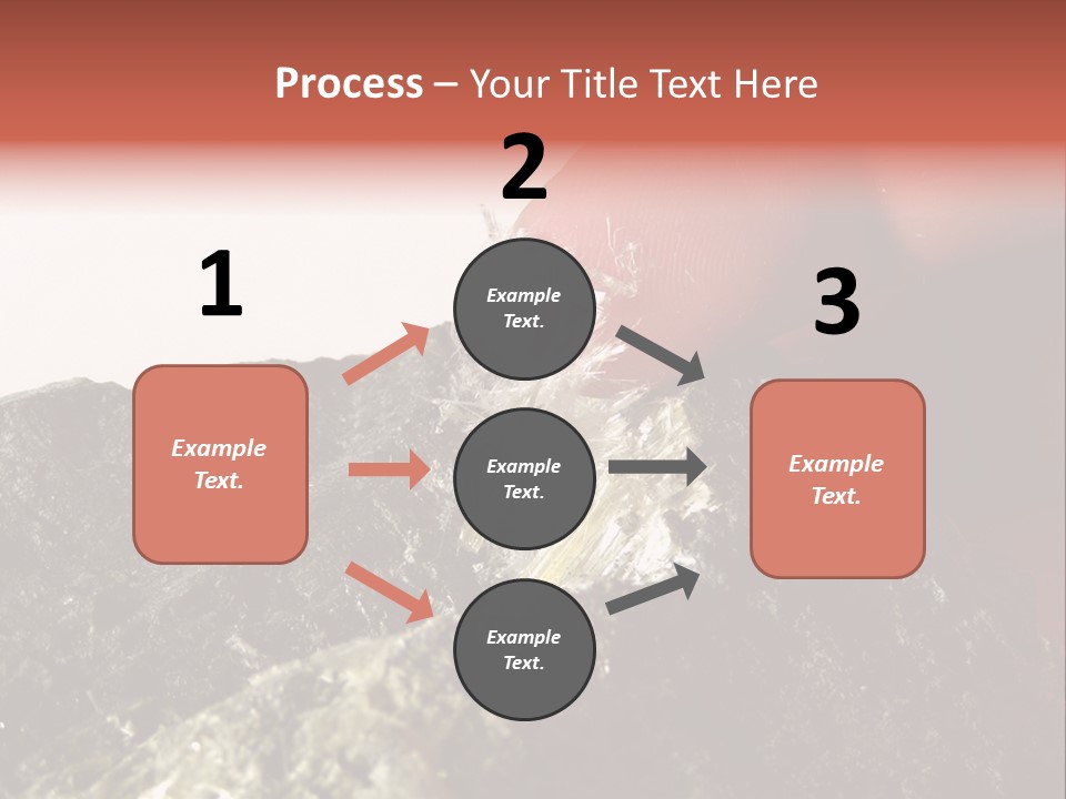 Natural Asbestos Fiber PowerPoint Template
