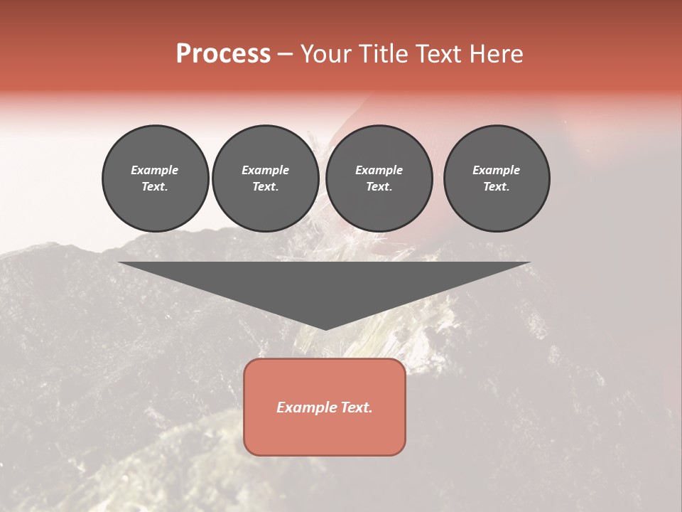 Natural Asbestos Fiber PowerPoint Template