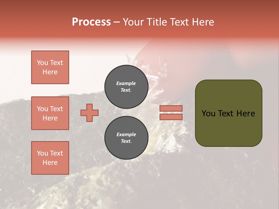 Natural Asbestos Fiber PowerPoint Template