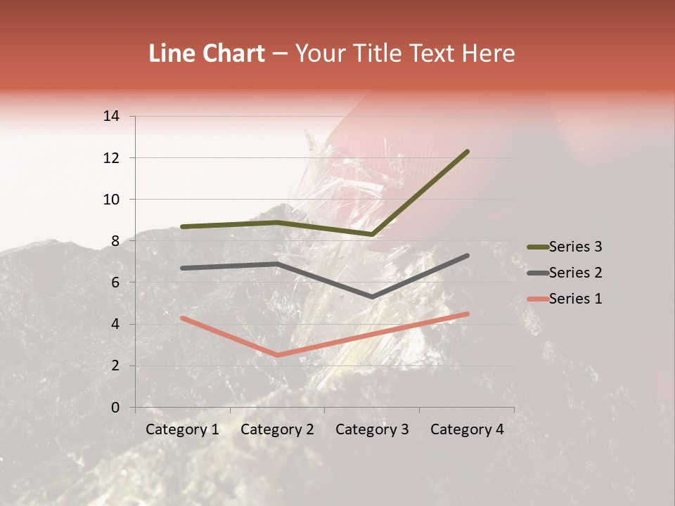 Natural Asbestos Fiber PowerPoint Template