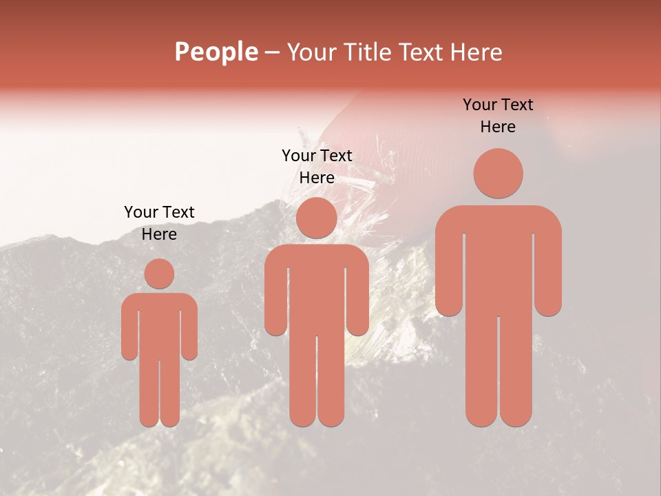 Natural Asbestos Fiber PowerPoint Template