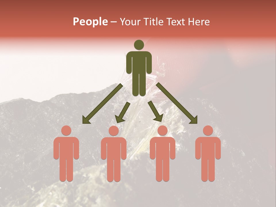 Natural Asbestos Fiber PowerPoint Template