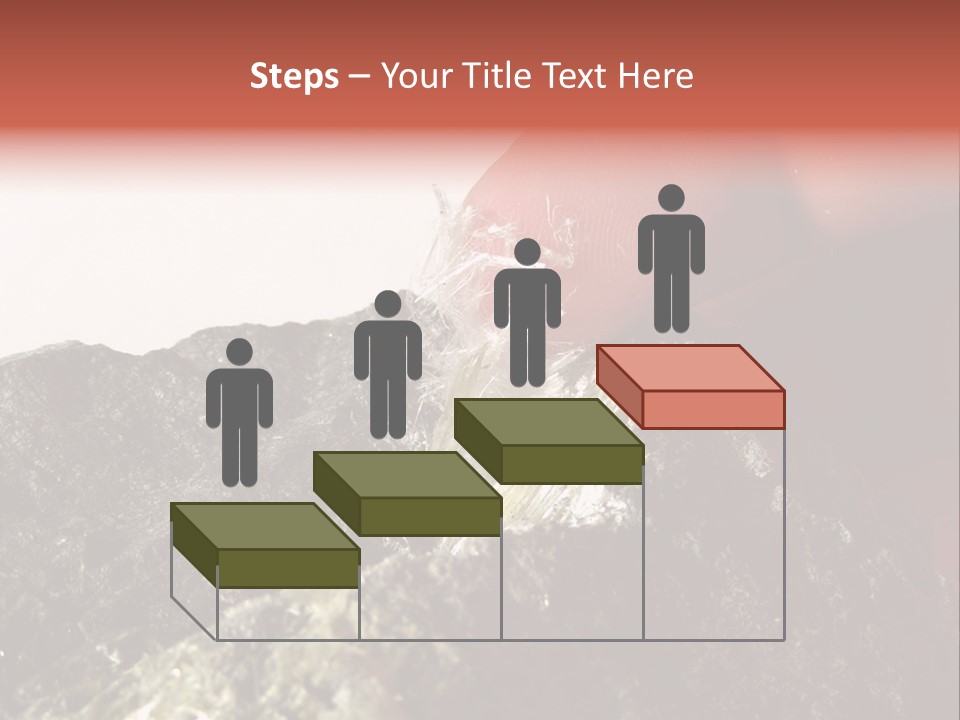 Natural Asbestos Fiber PowerPoint Template