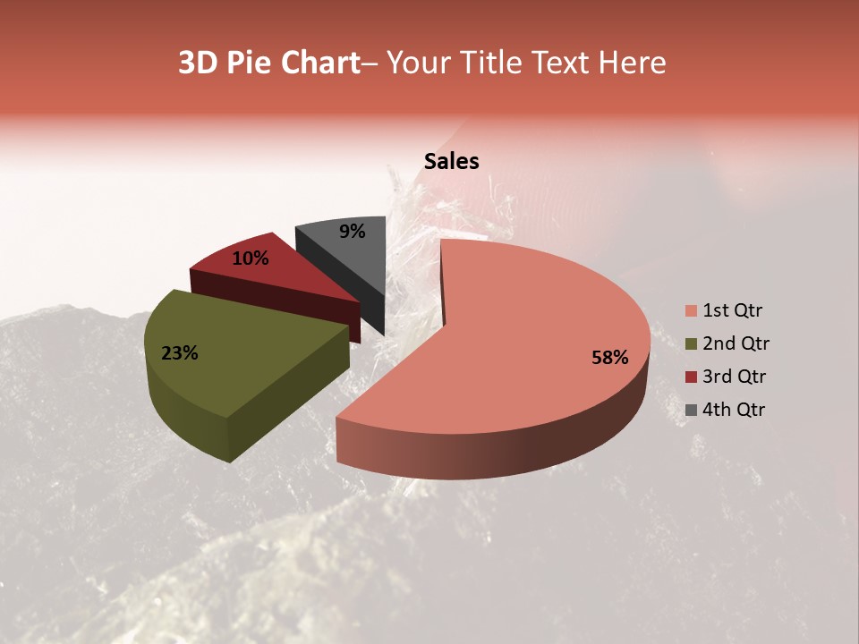 Natural Asbestos Fiber PowerPoint Template
