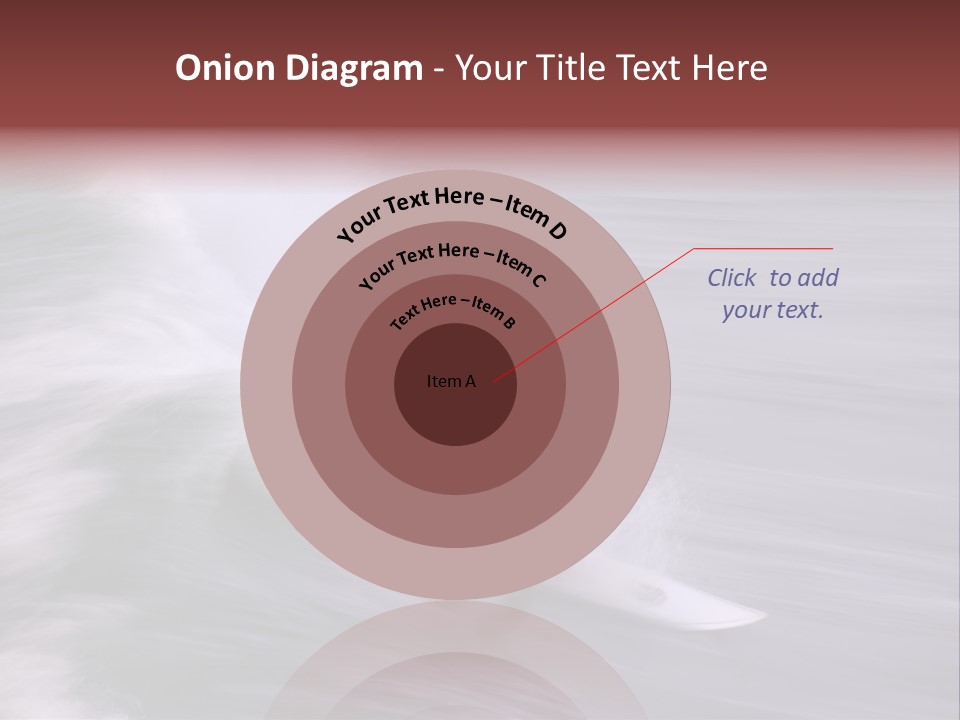 Long Exposure Showing The Speed And Intensity Of The Surf And The Surfer. Photo Taken Along The Central Coast Of California PowerPoint Template