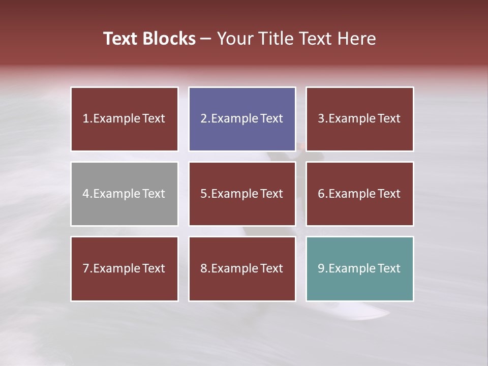 Long Exposure Showing The Speed And Intensity Of The Surf And The Surfer. Photo Taken Along The Central Coast Of California PowerPoint Template
